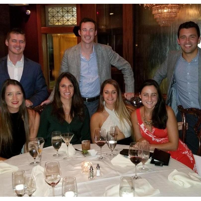 One of the final dinners we had with our Virginia Beach family.