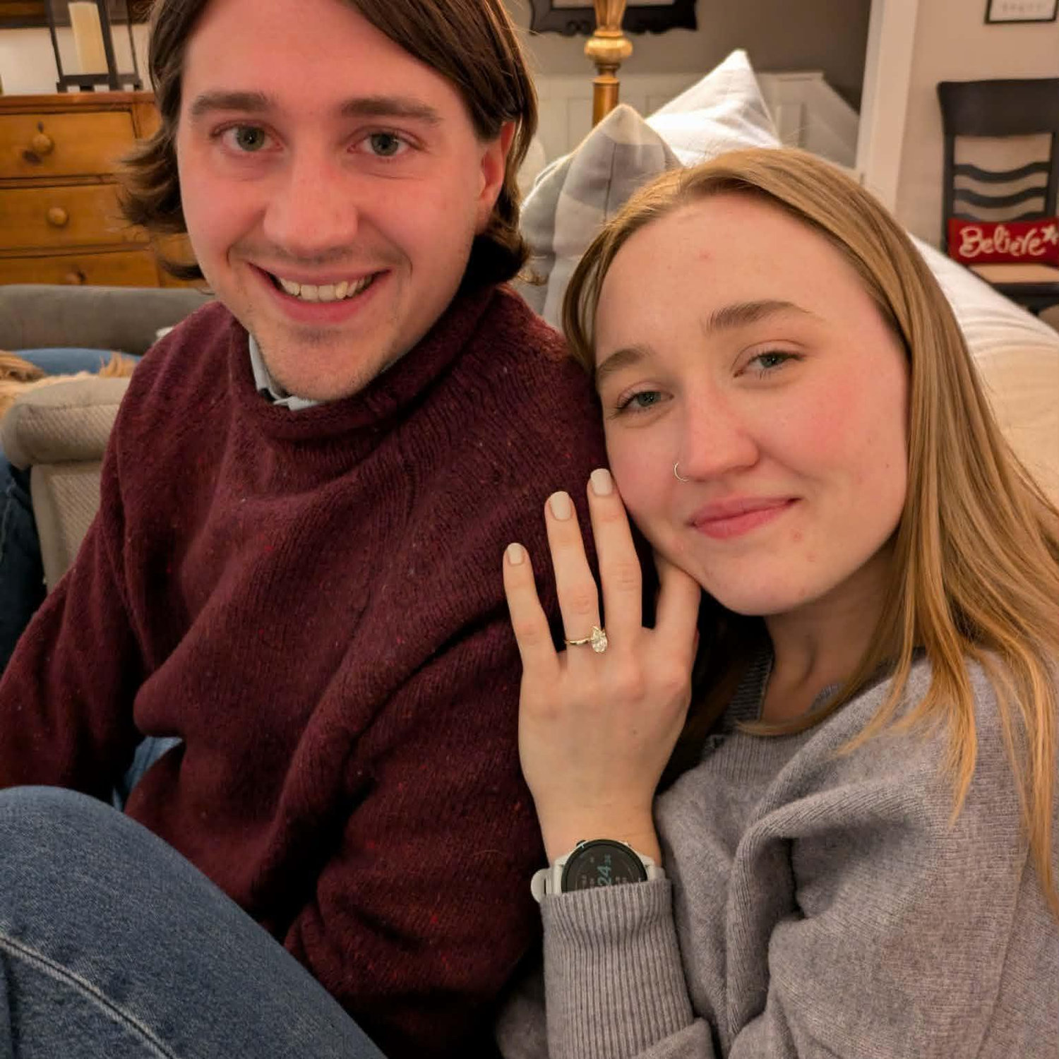 Tyler proposed on December 26, 2025.