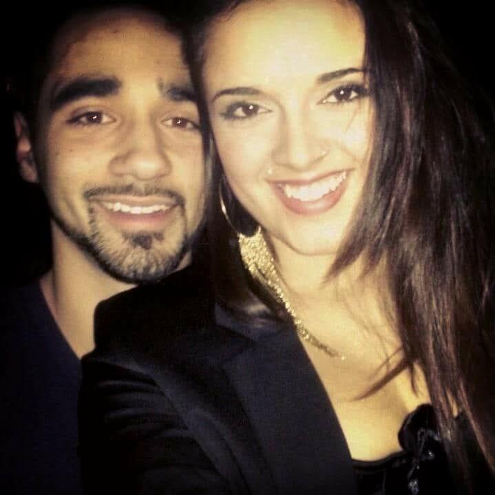 Our first photo together circa 2014.