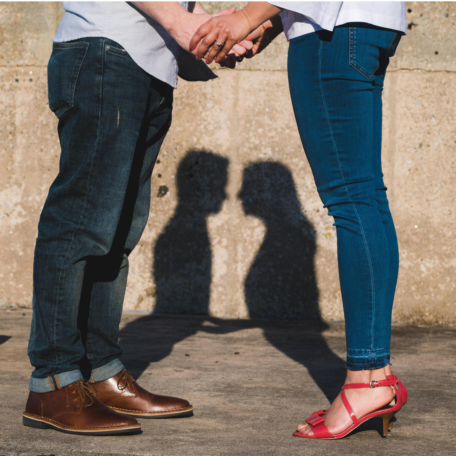 One of our favorite photos from our engagement shoot in Baltimore