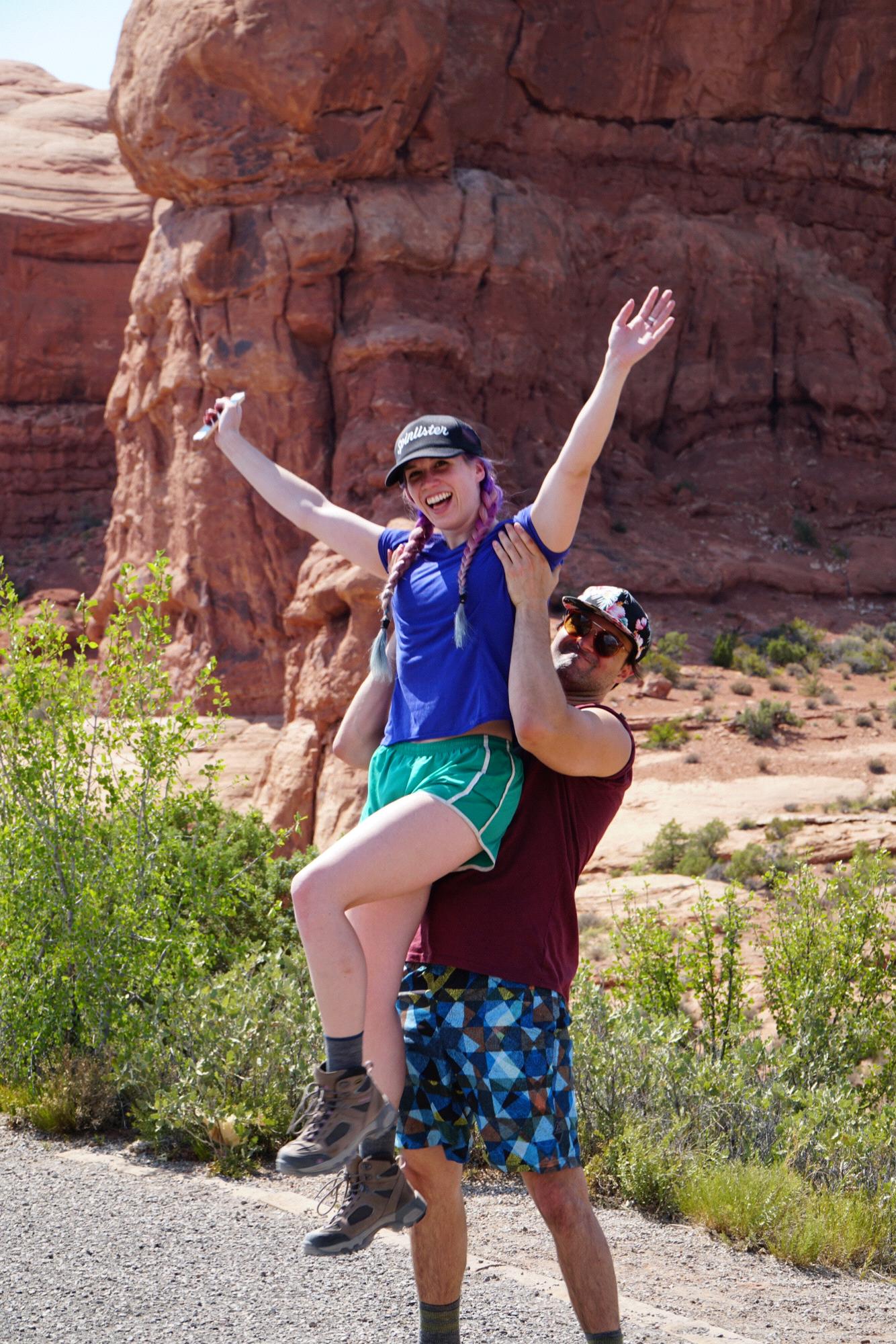 Messing around in Moab, UT