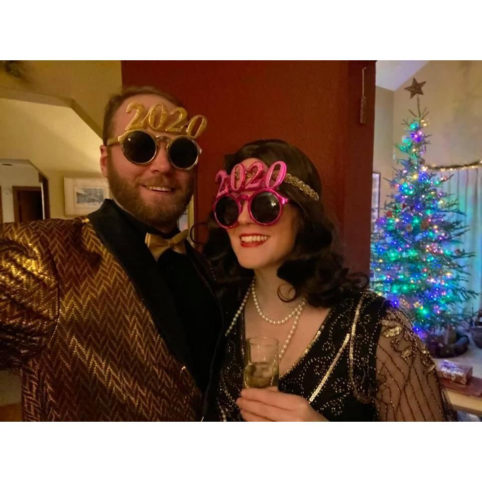 Celebrating our 3rd New Years together! Happy 2020!