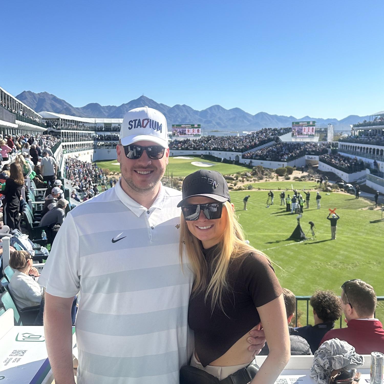 Phoenix golf open - one of the most fun experiences together