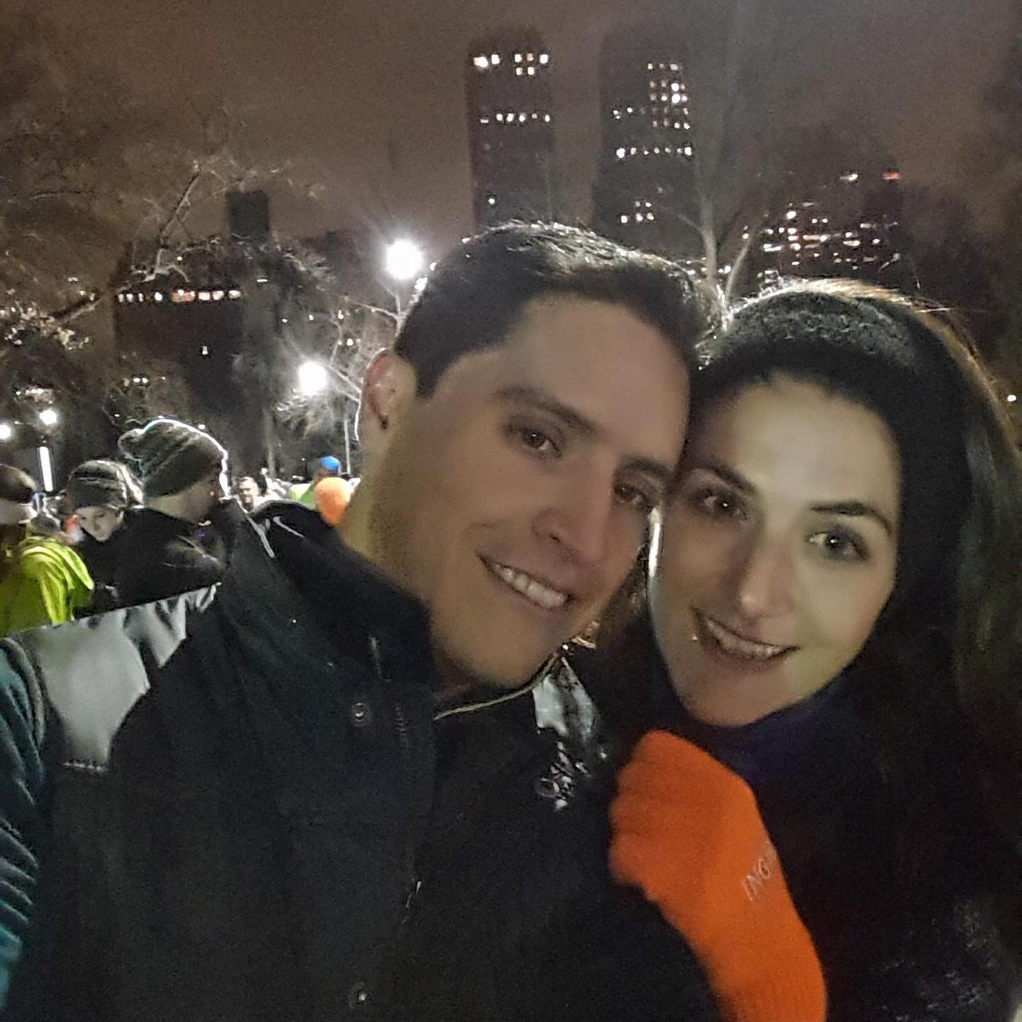 New York City. Mid-night run. December 31st, 2015.