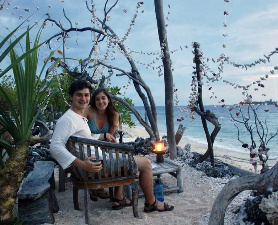 A private dinner & sunset in Bali (October, 2016)