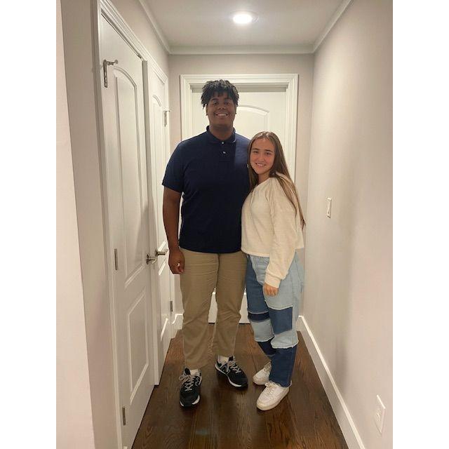 Our first Thanksgiving together.