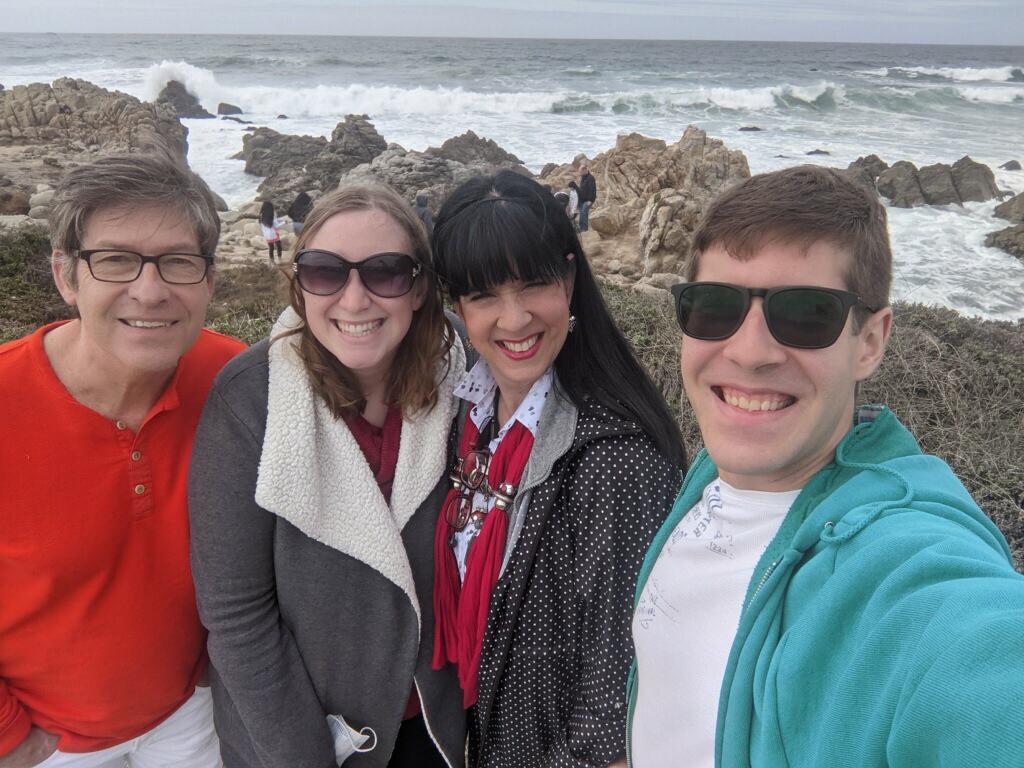 Taken during the 17-mile drive in Monterey with Cody’s parents
