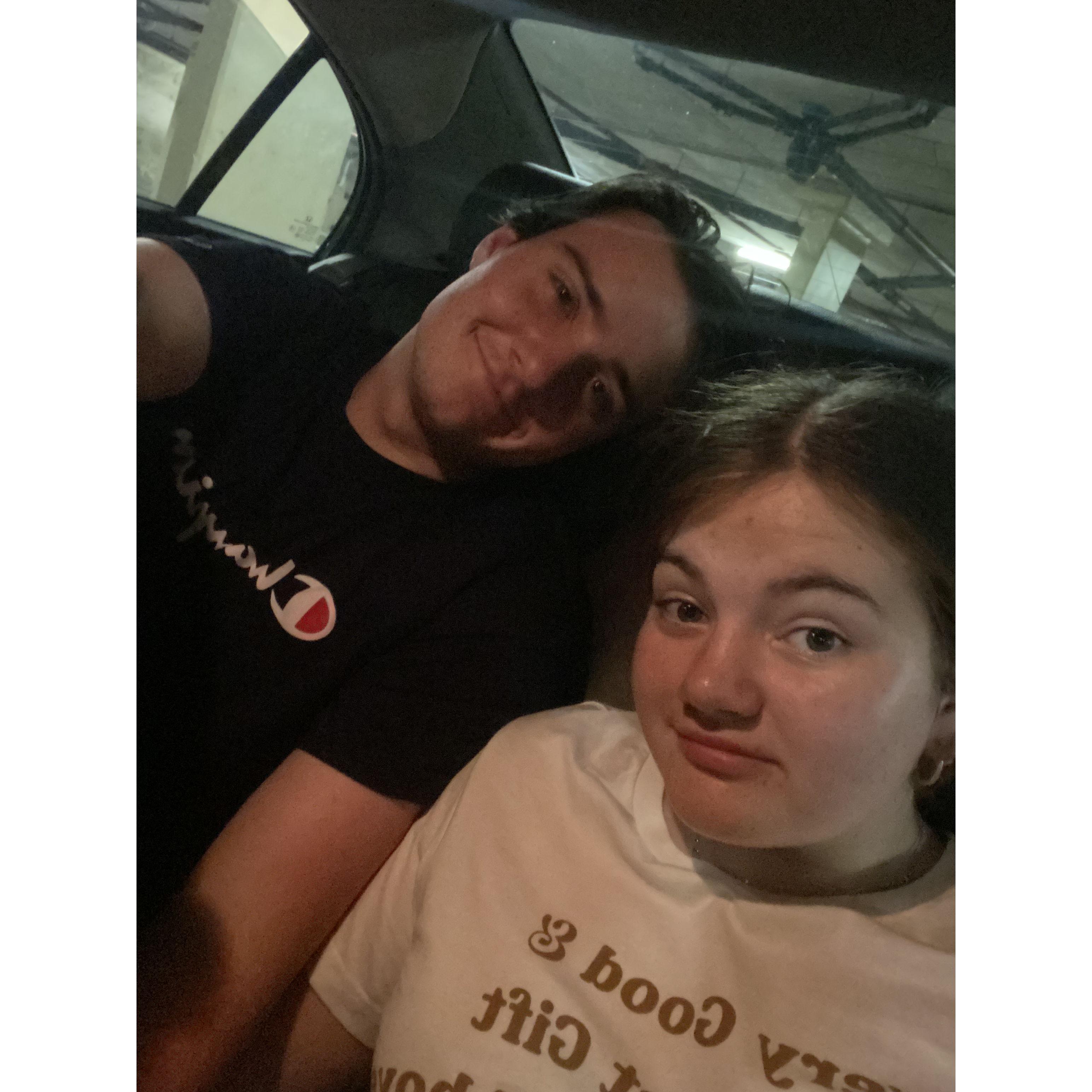 Car date because we were awkward at home - 26.12.2022