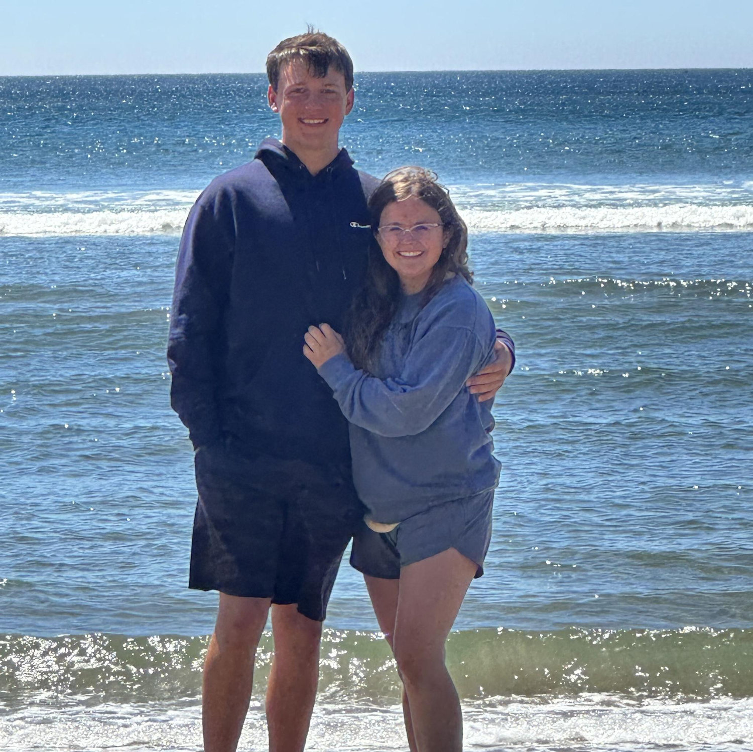 Our first trip to Cannon Beach together