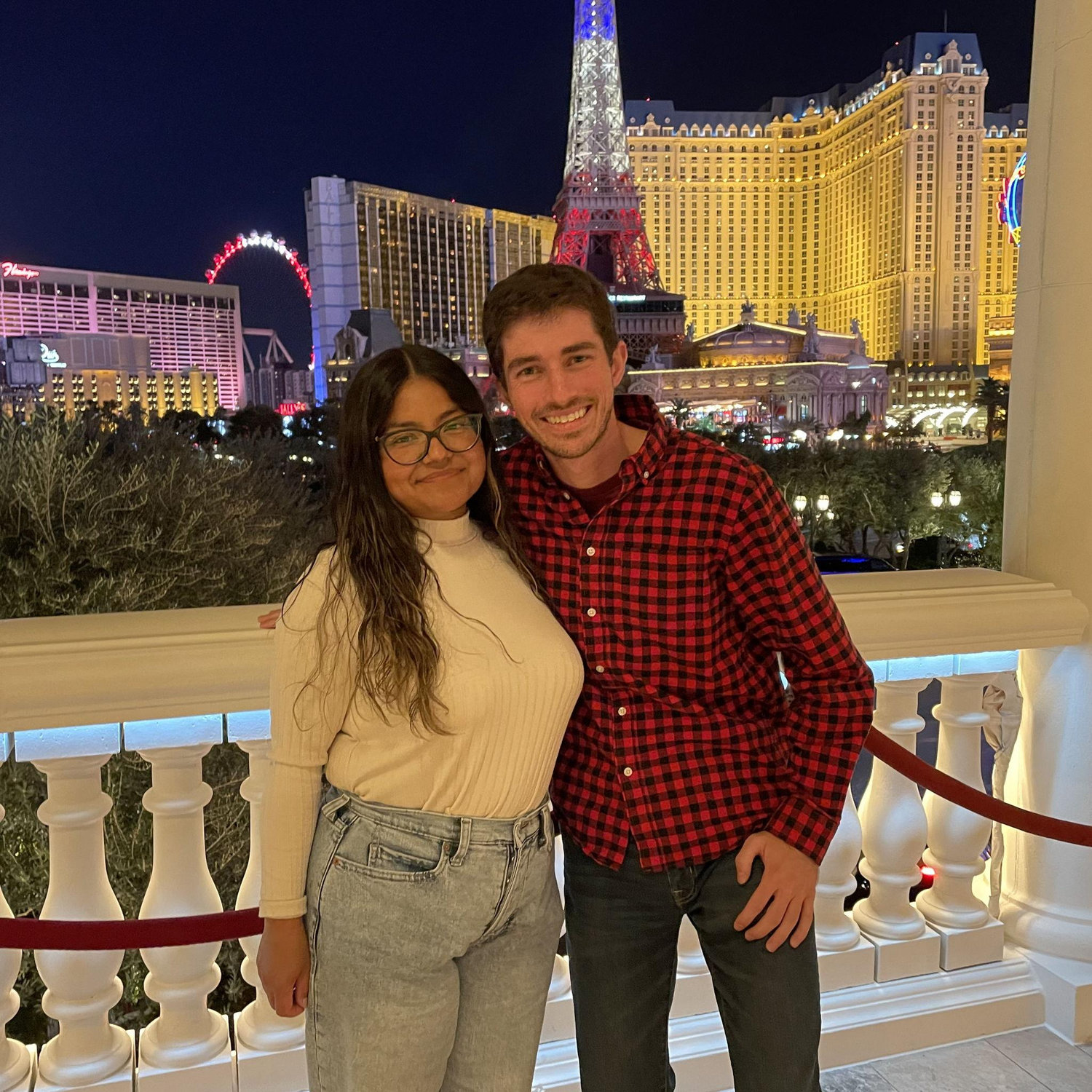 Vanessa played tour guide in October 2022 and showed Quinn around Vegas.