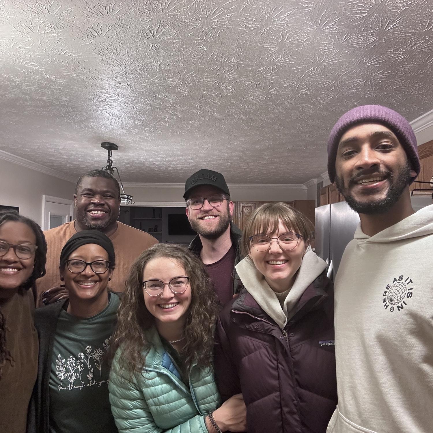 Holiday family gatherings! Jenna's sister and brother-in-law meet Justin's family.