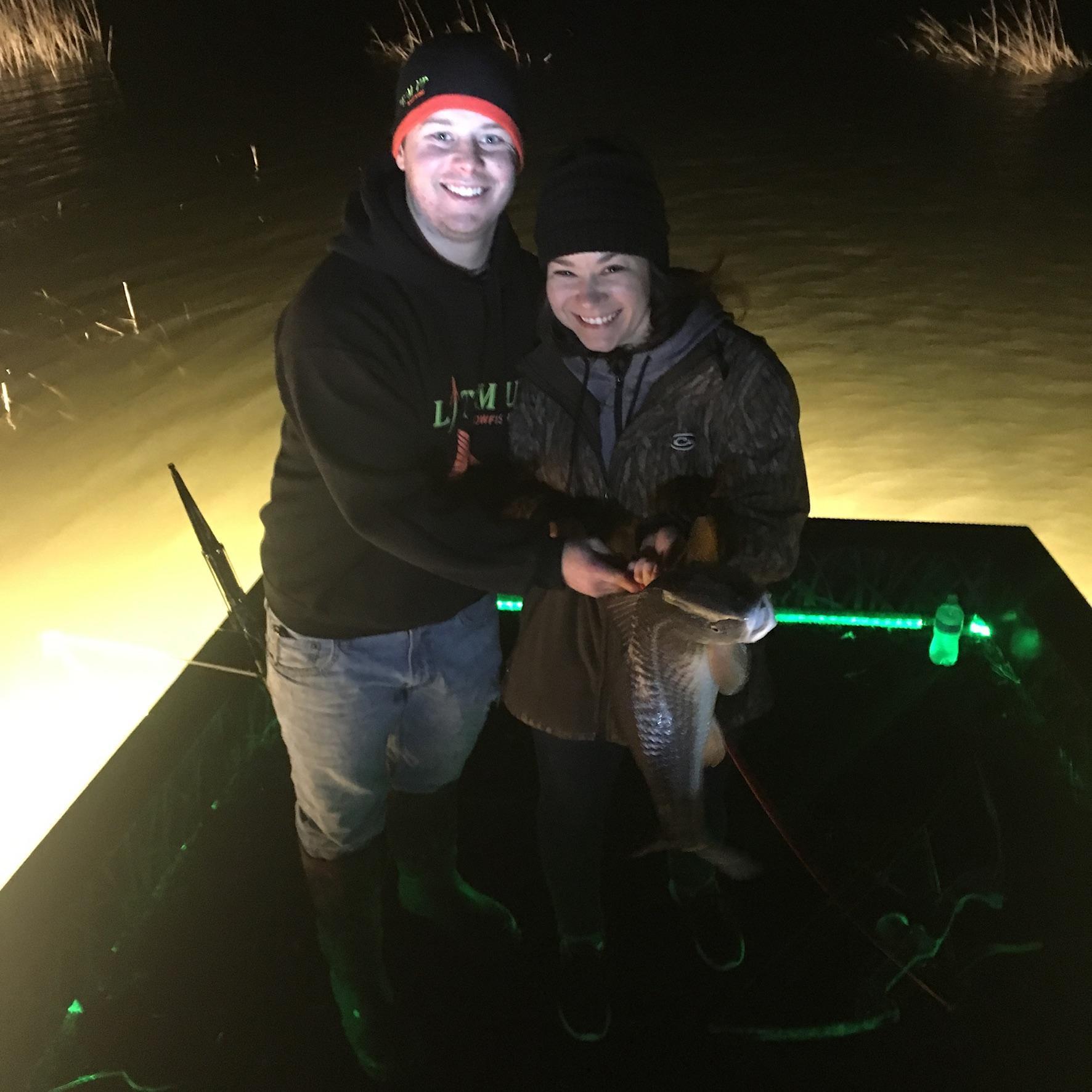 I shot my first redfish.