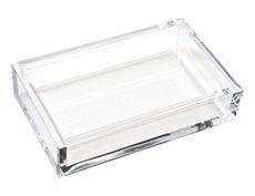 Lucite Guest Towel Holder