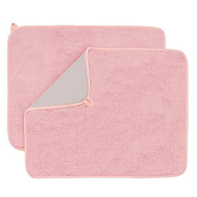 Klex EcoWheat Cutting Board for Kitchen (Set of 3), Dishwasher Safe BPA Free Straw, Pink