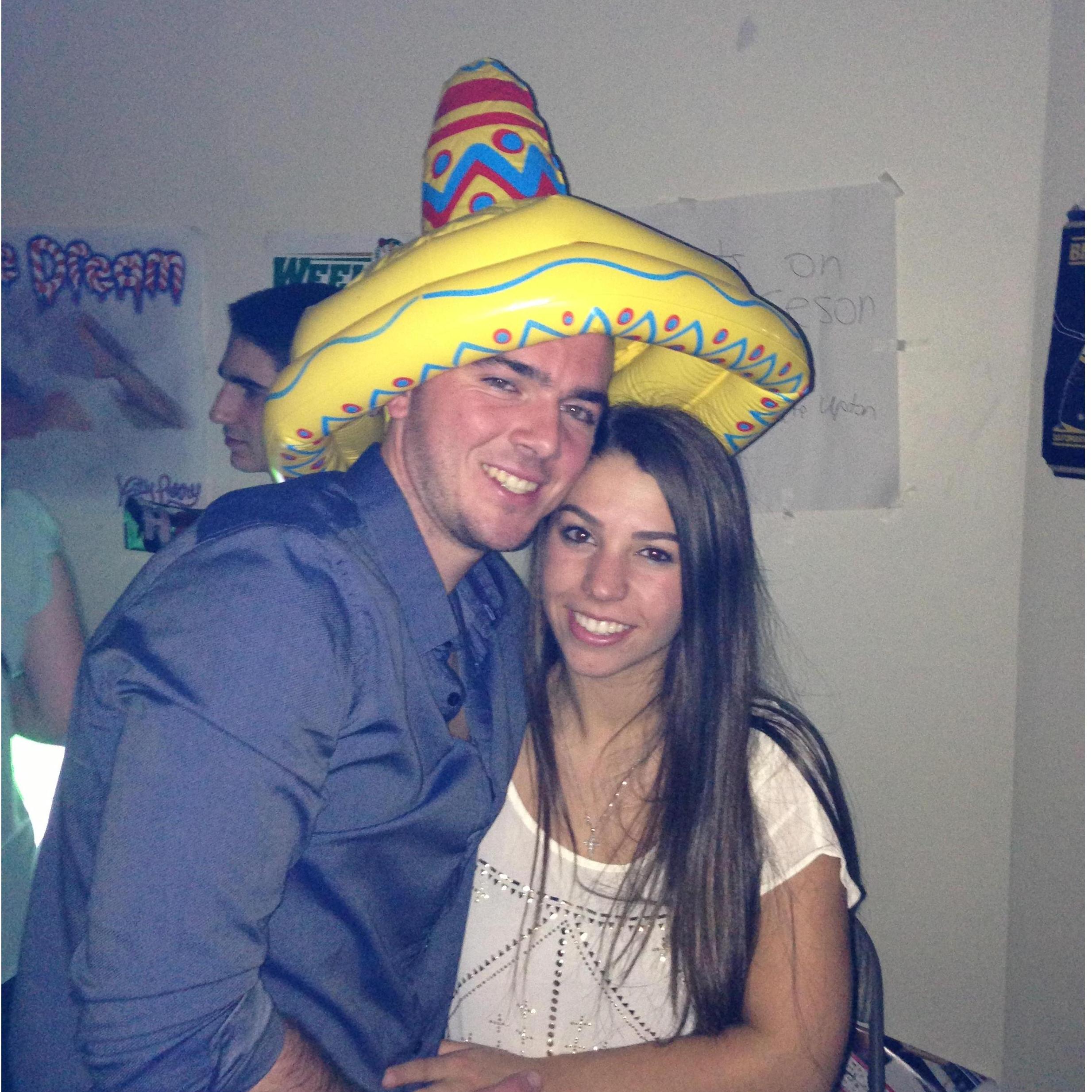 Our first picture together in 2013!