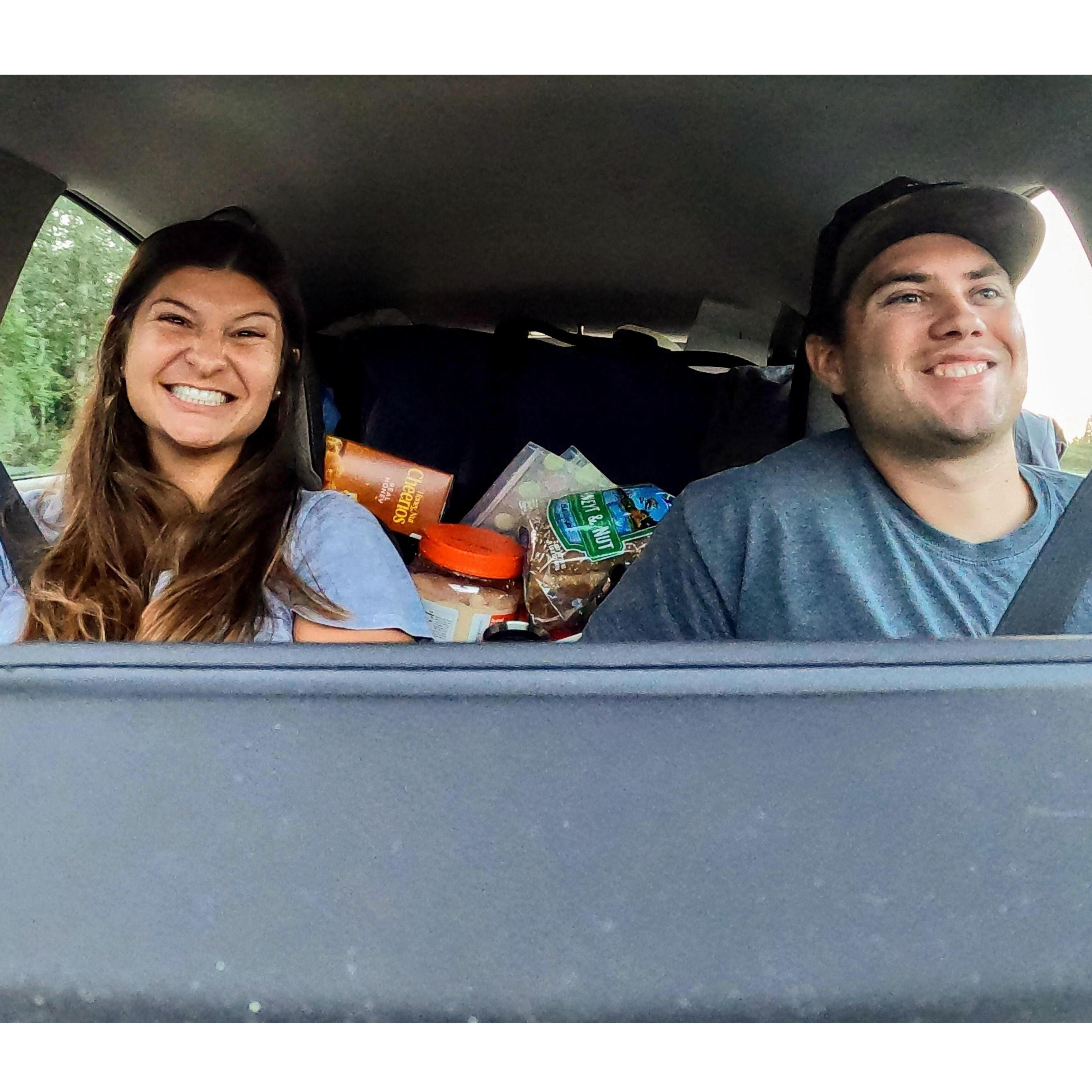 Friday, August 13, 2021
We began our road trip from Fairbanks, AK to Garden Grove, CA