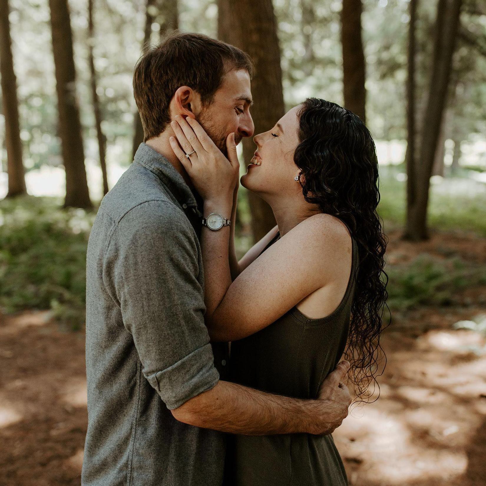 Engagement photo.