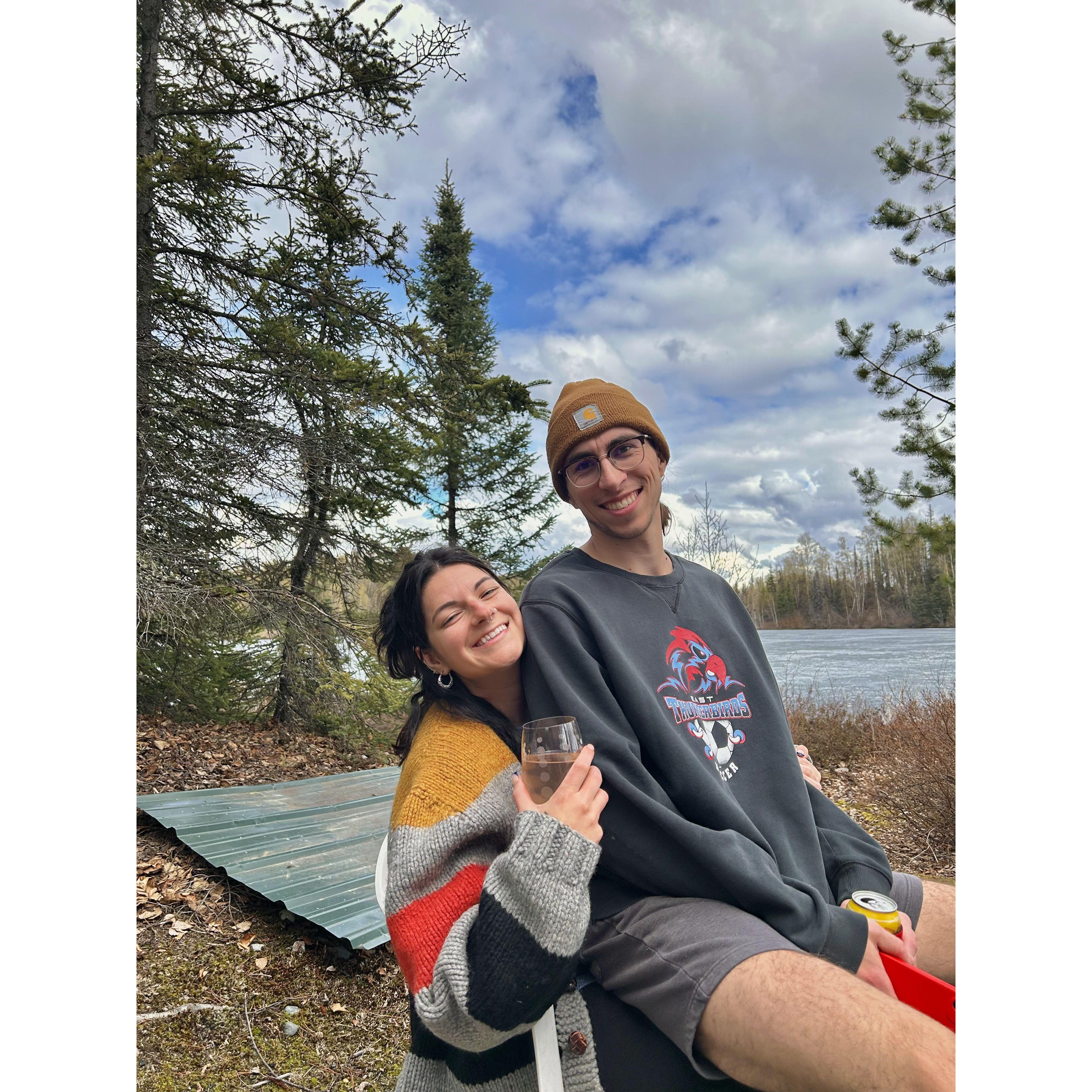 the day before the proposal.....