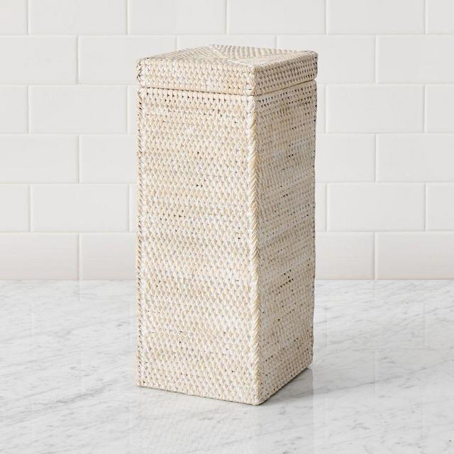 Tava Toilet Paper Holder, White Wash