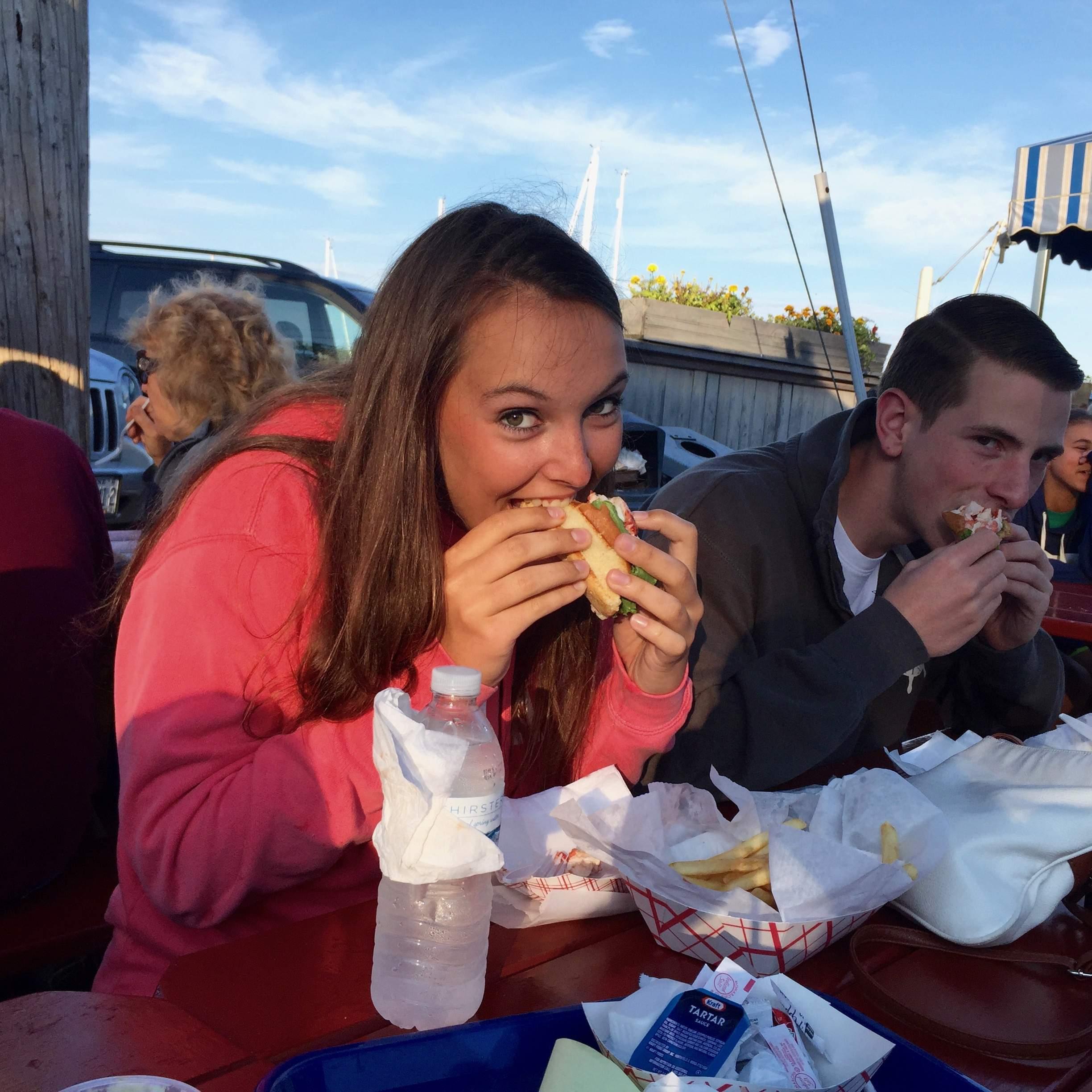 2015 - Our first vacation in Maine together