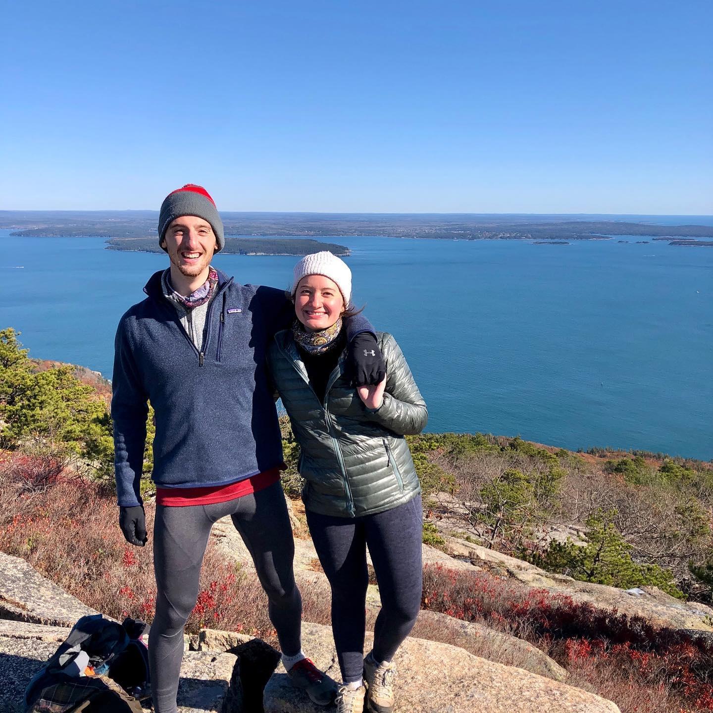 Escaping the election in Acadia, November 2020