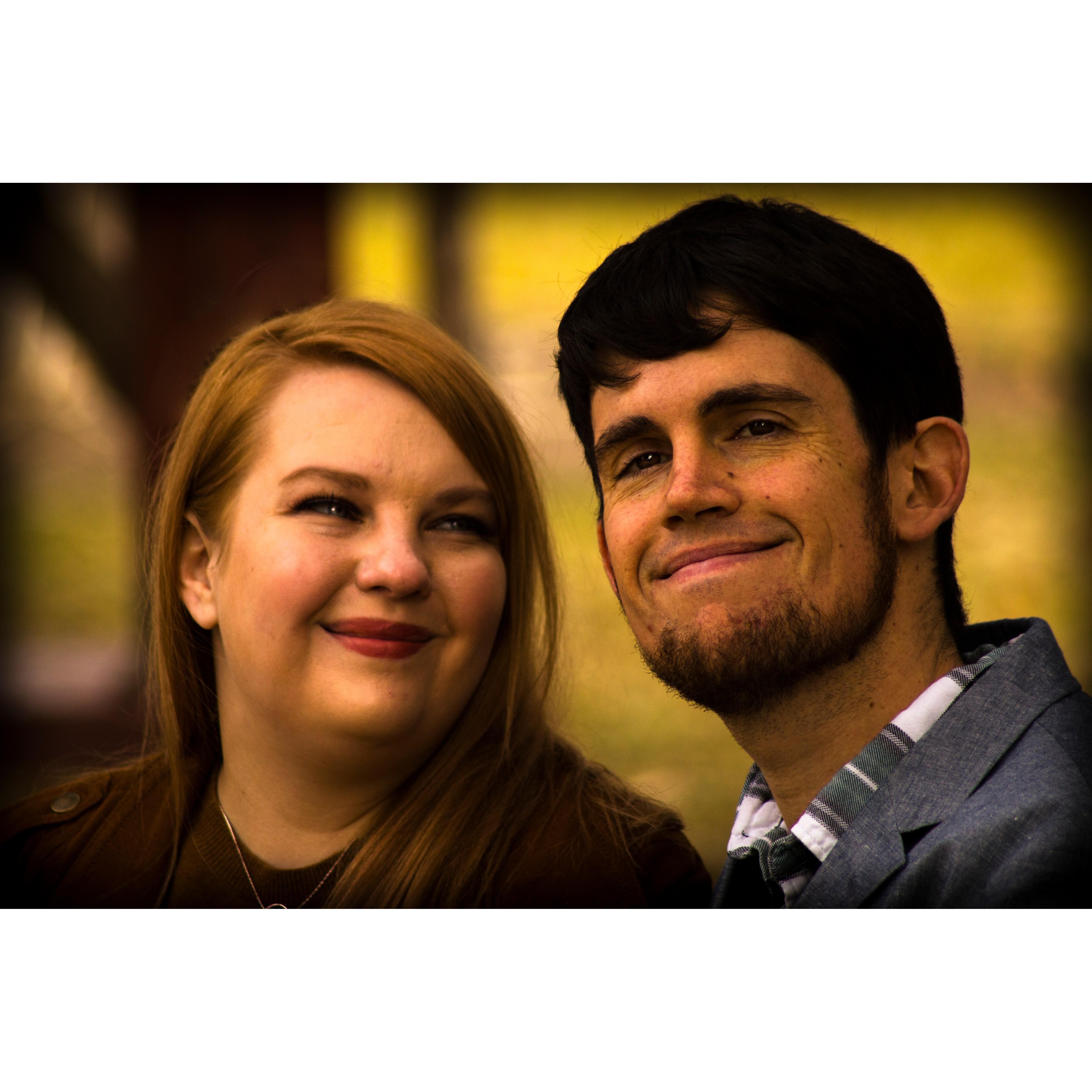 A babe and a dude