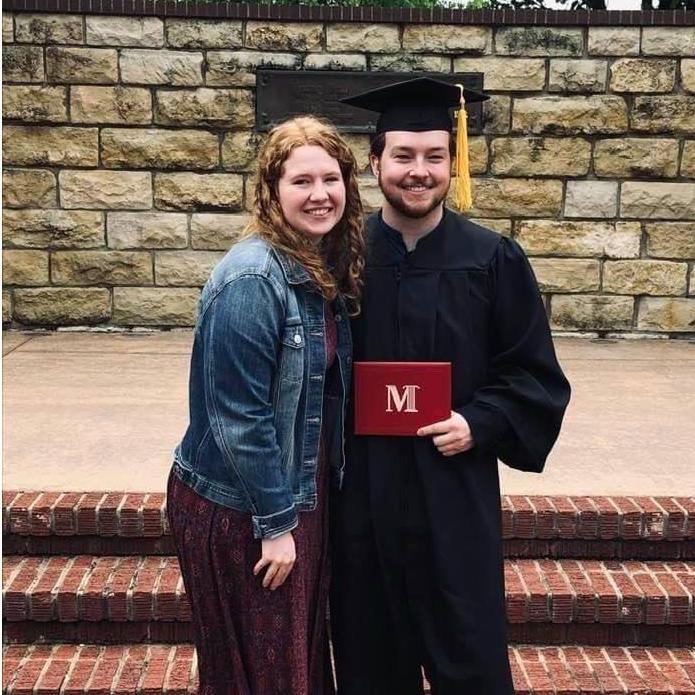 Luke graduation from McPherson College