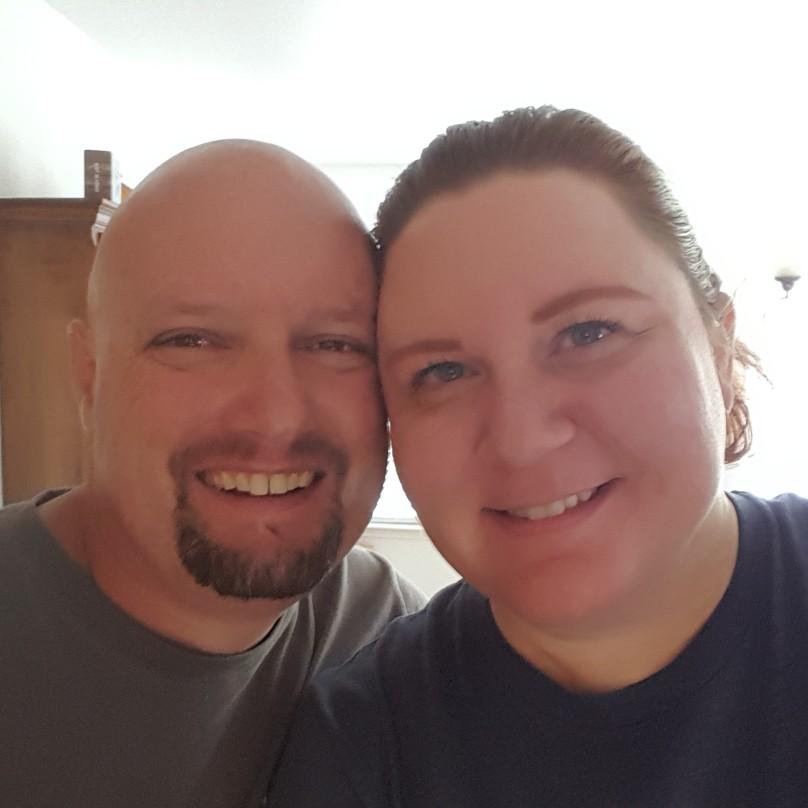 Our very first picture together on March 31, 2018.