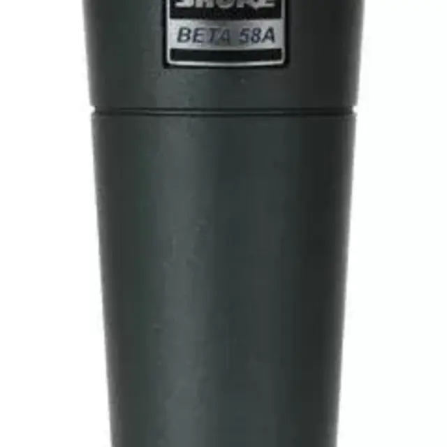 Shure Beta 58A Supercardioid Dynamic Vocal Microphone