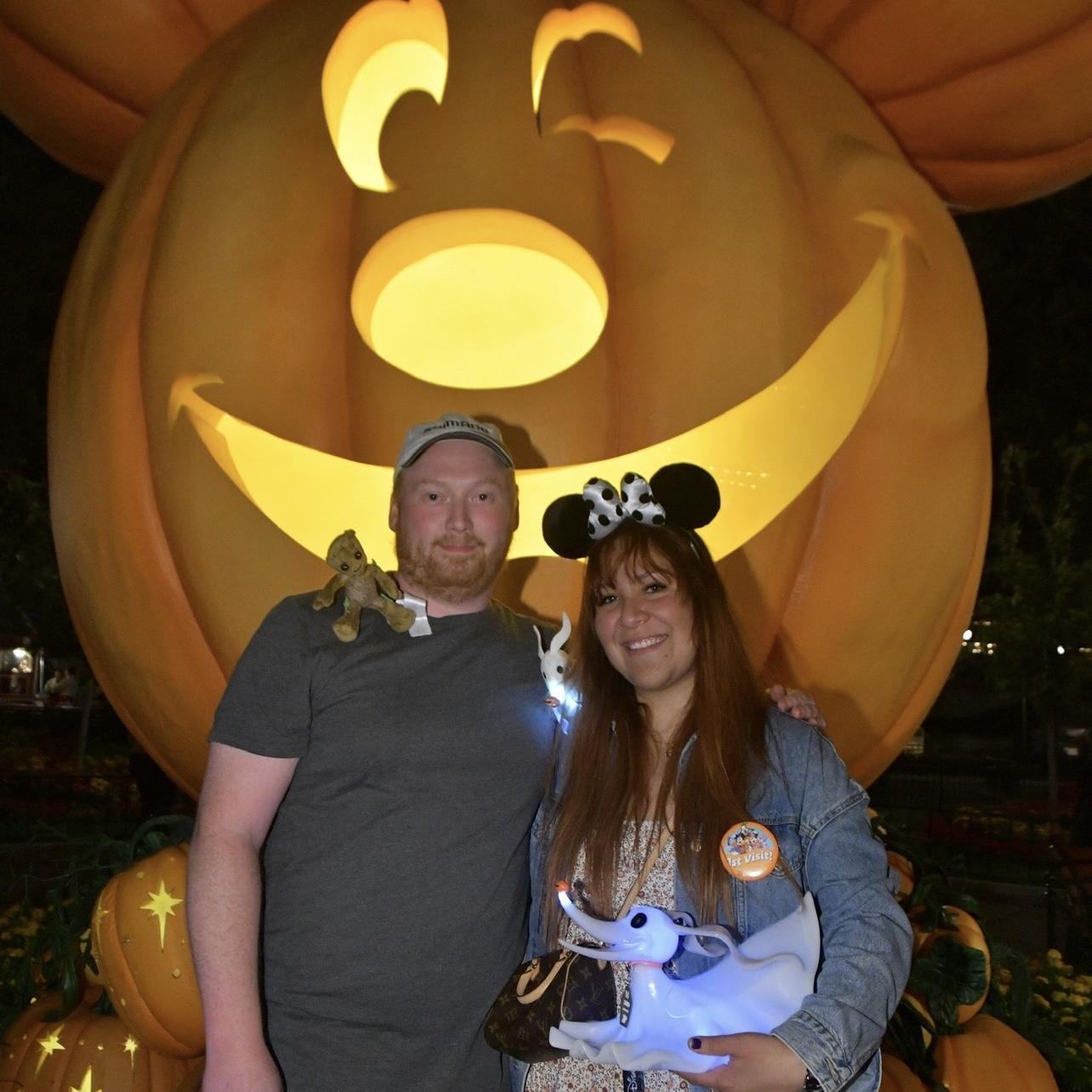 Adam took me to Disneyland for the very first time!