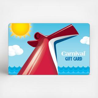 Carnival $100 Gift Card