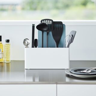 Tower Utensil & Thin Cutting Board Holder