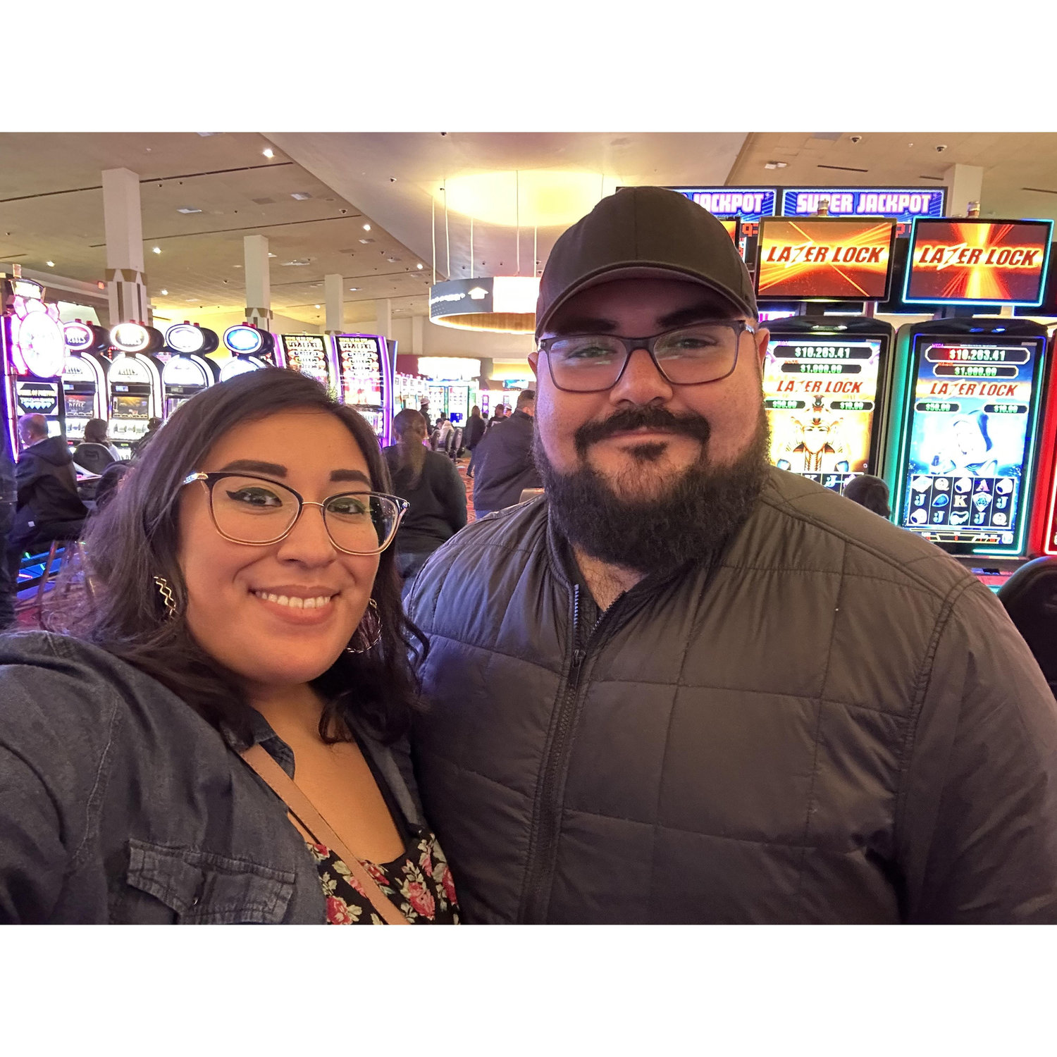 We visited Kickapoo in 2023 for Jacob's first time. We're excited to visit Las Vegas together someday!