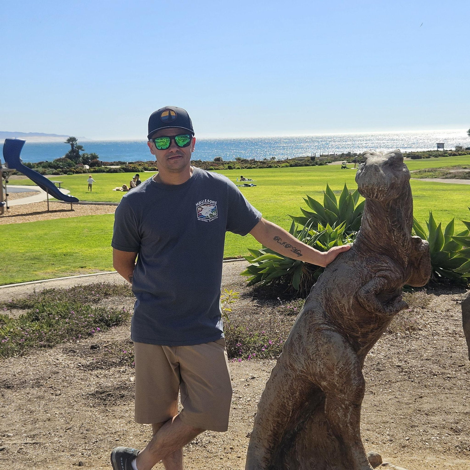 October 12th: Drove up the coast. First stop, Pismo Beach.