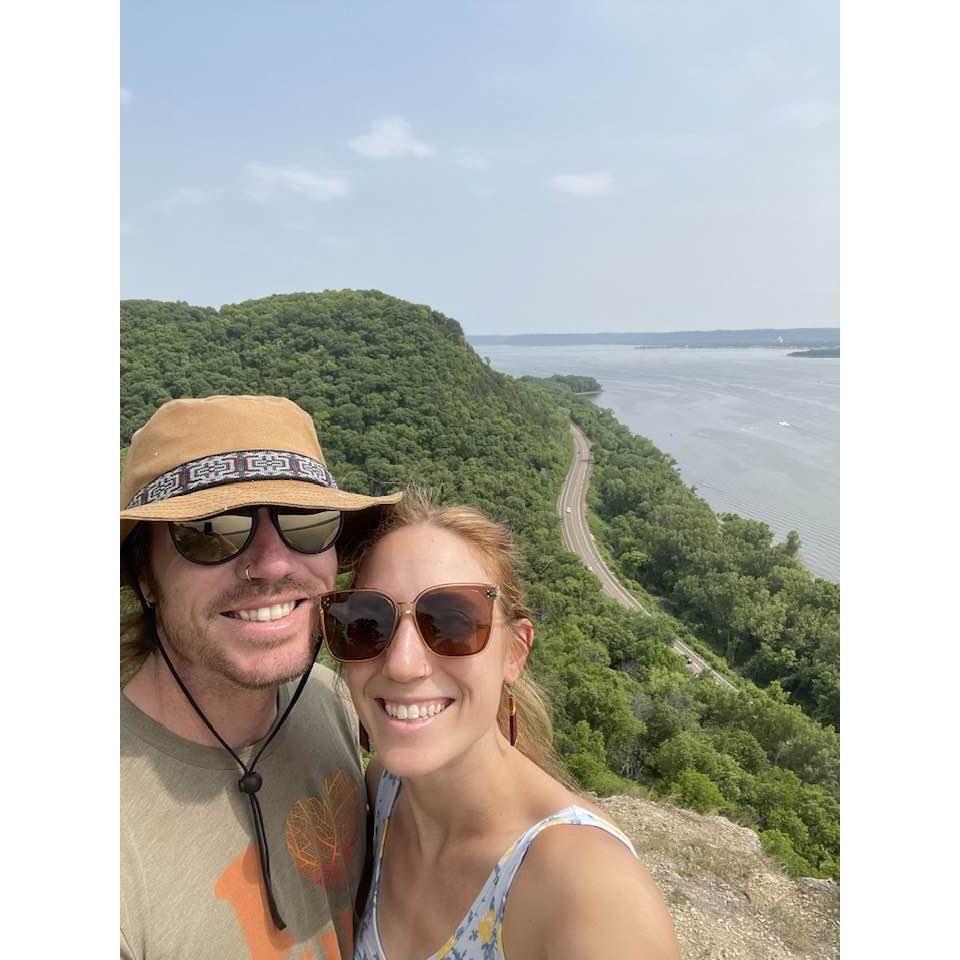 The Driftless Region's got lots of hills to romp on