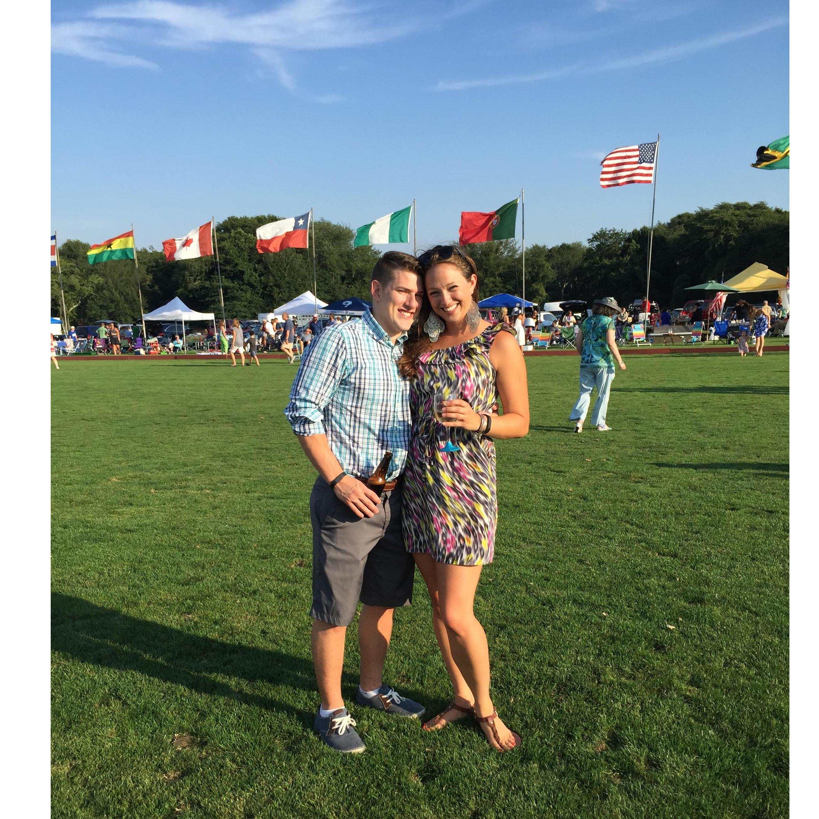 First Polo Match Together