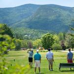 Golfing