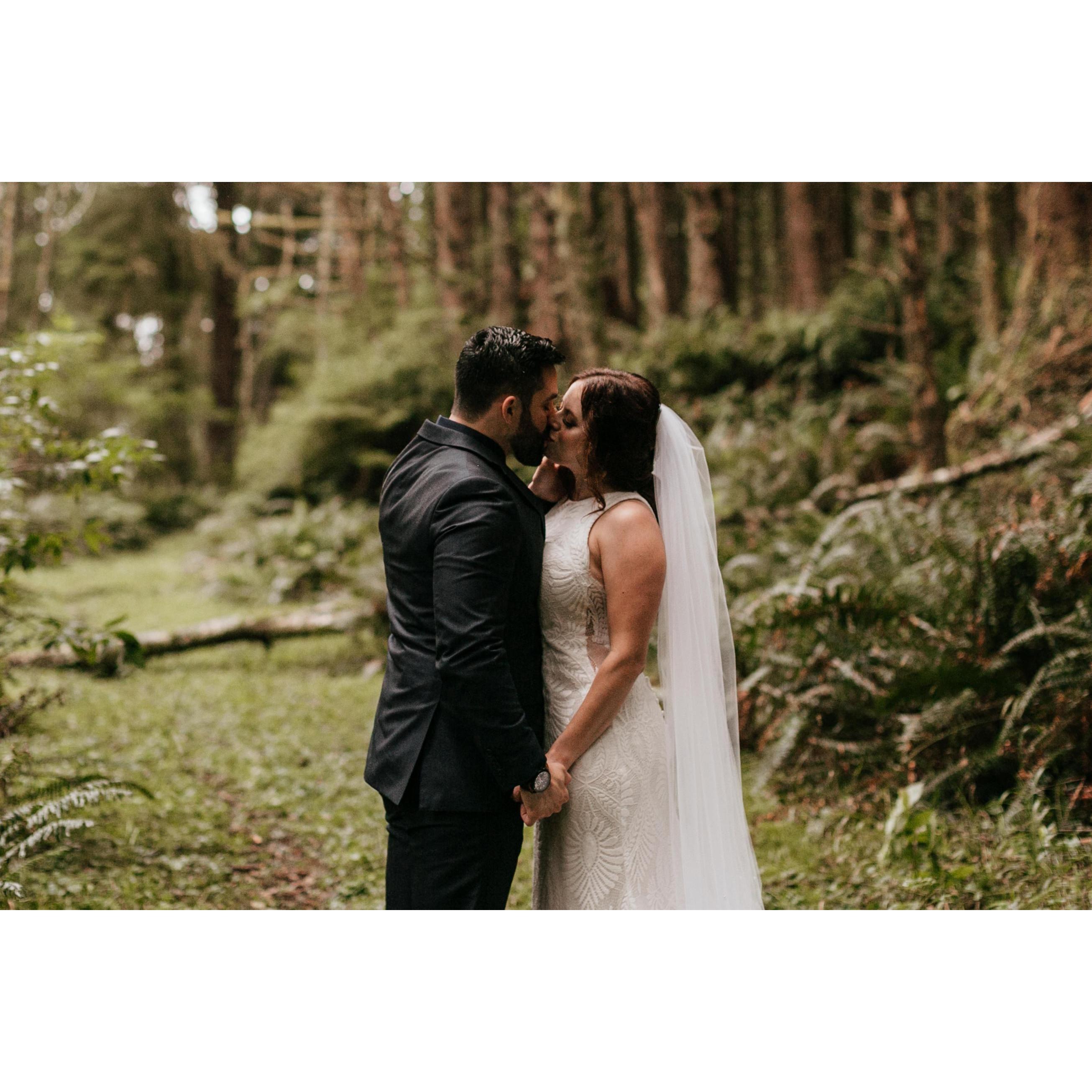 You may now kiss your bride!