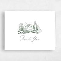 Green Wedding Thank You - Kalinda Landscape