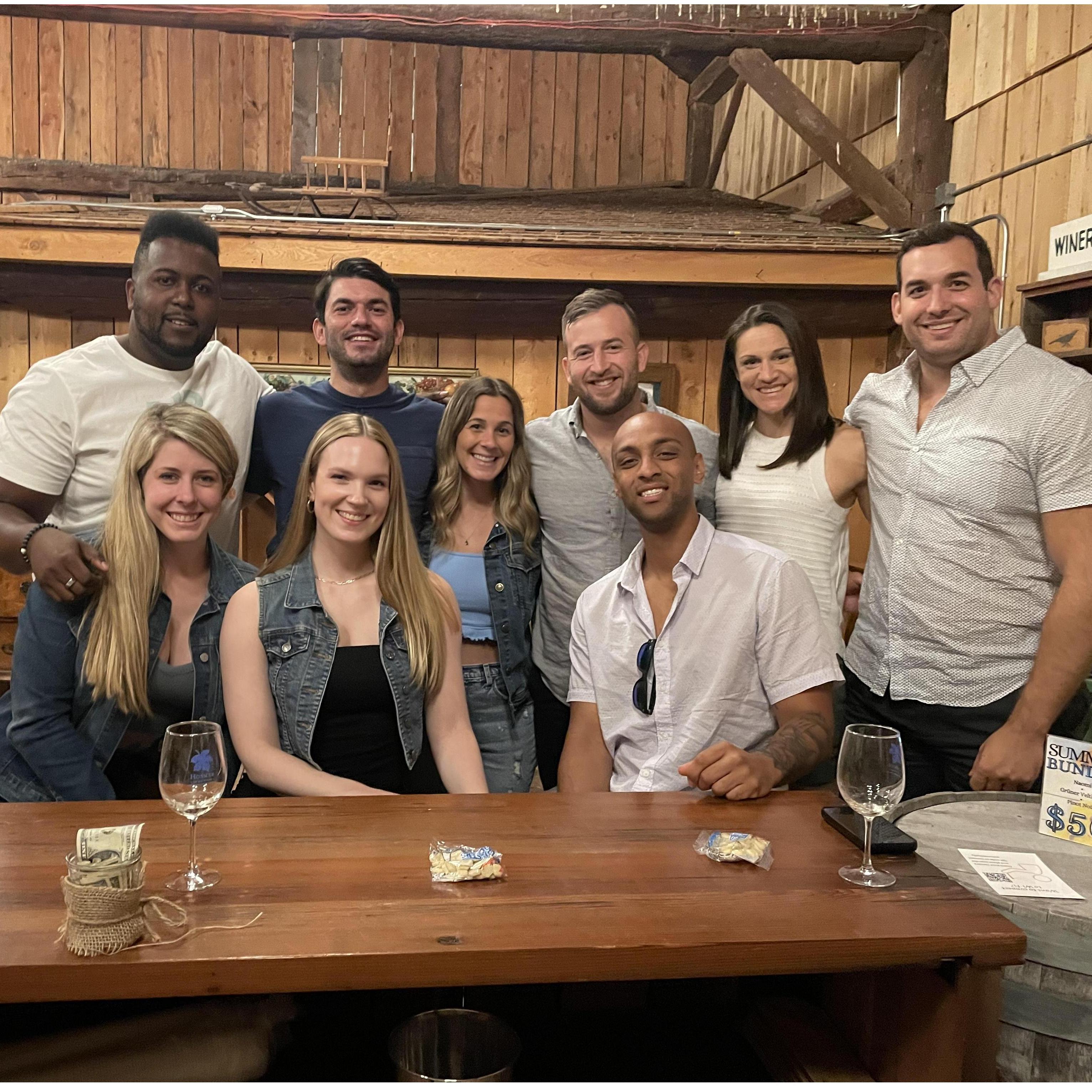 Wineries with the Ithaca Crew!