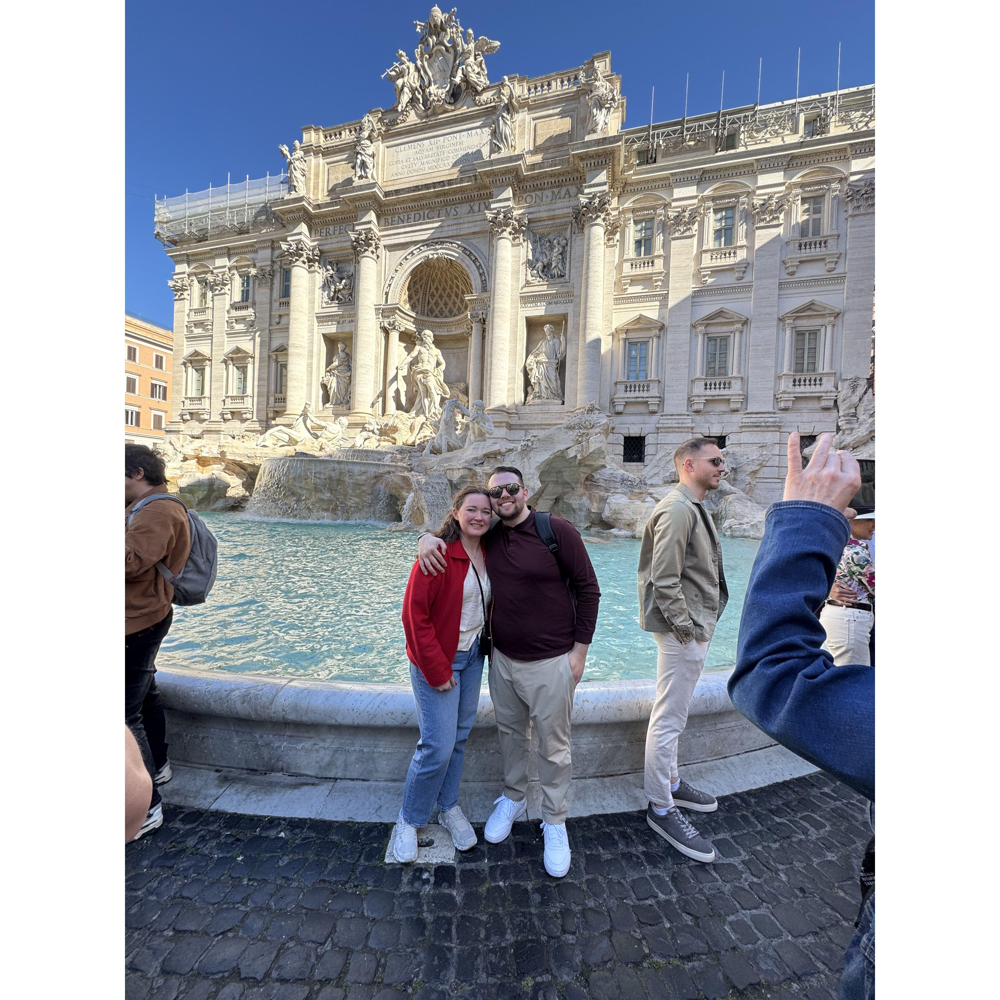 Our trip to Italy earlier this year - we can’t wait to go back for our honeymoon!