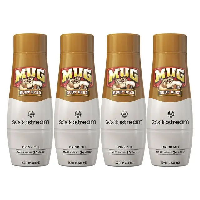 SodaStream 4pk Mug Root Beer Drink Mix