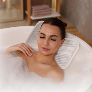 Spa 3D Mesh Bath Pillow