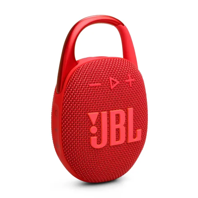 JBL Clip 5 Portable Bluetooth Waterproof Speaker - Red