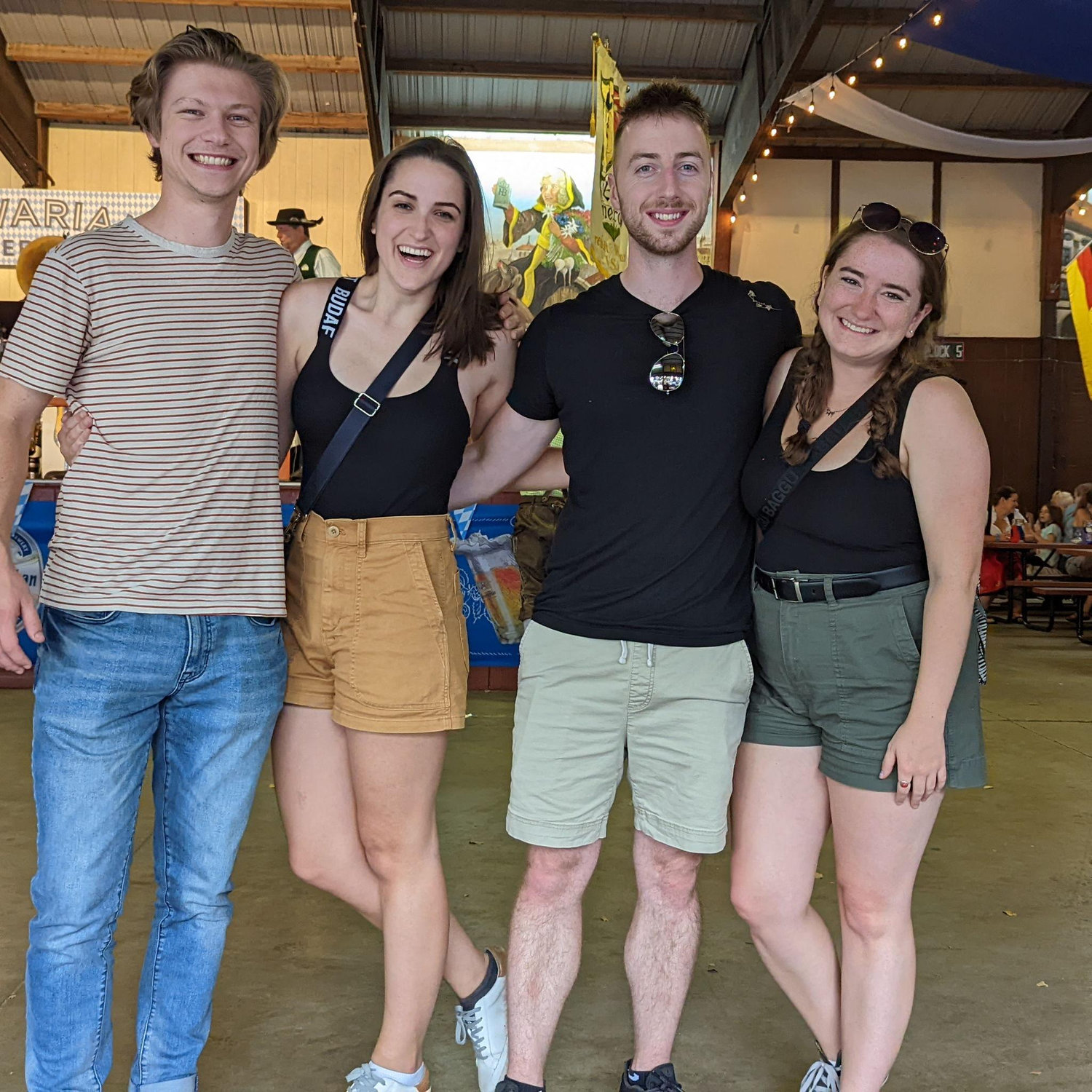 Left to Right: Eric Brubacher, Brooke Berglund, Ben Theobald, Emily Laborde