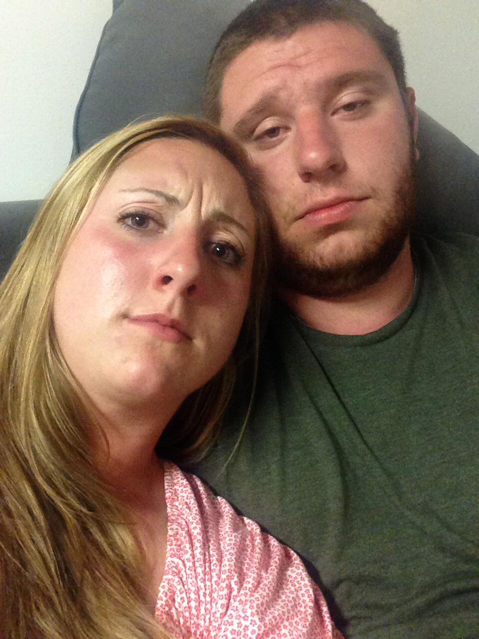 Our first picture together...