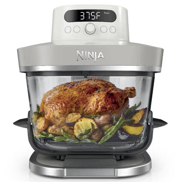 Ninja Crispi® Pro 6-in-1 Glass Countertop Air Fryer, Cyberspace