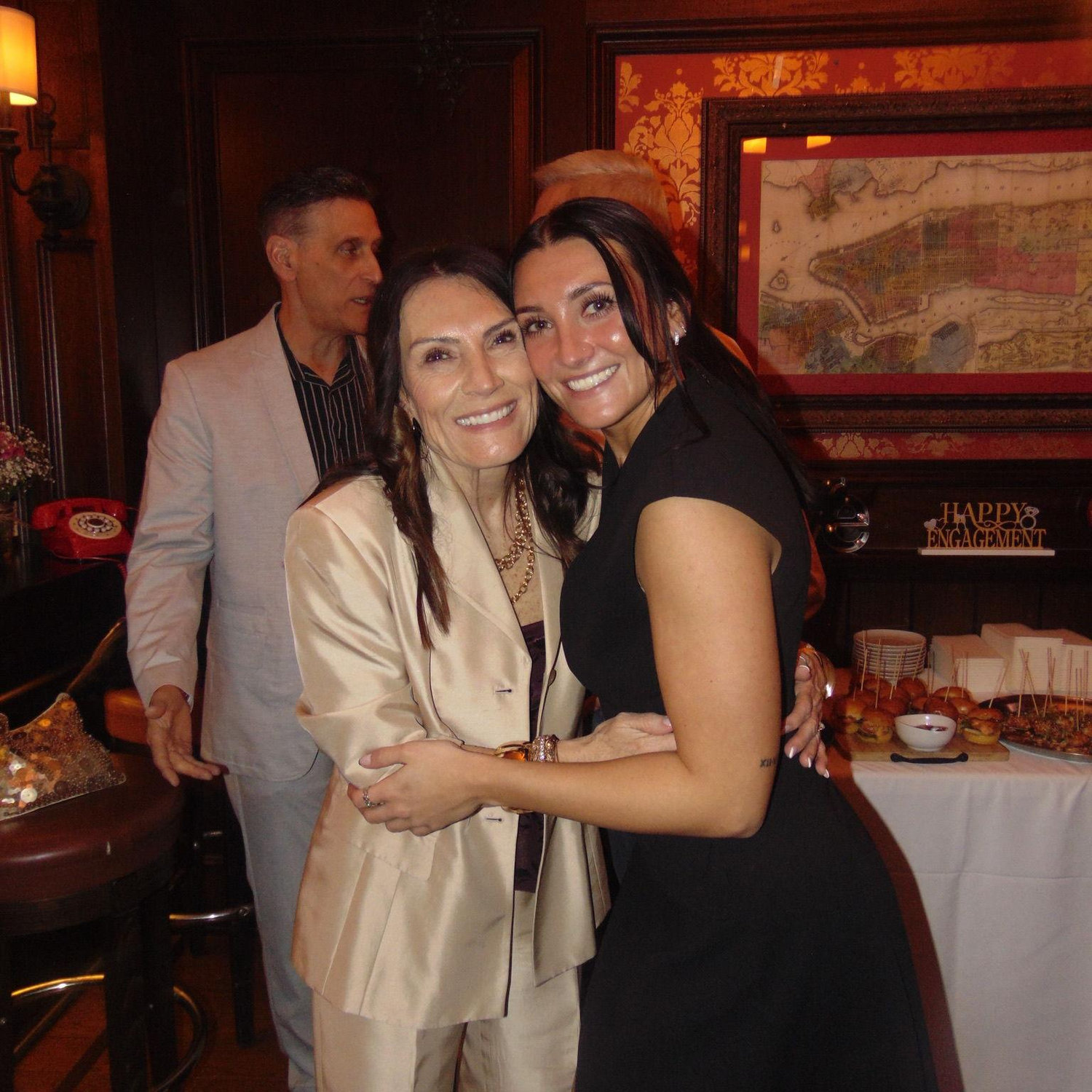 The night we got engaged!