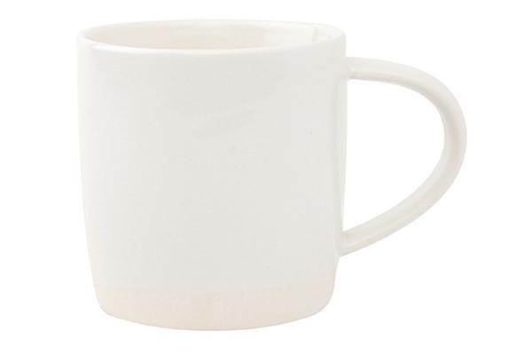 Shell Bisque Mug (Set of 4) - White
