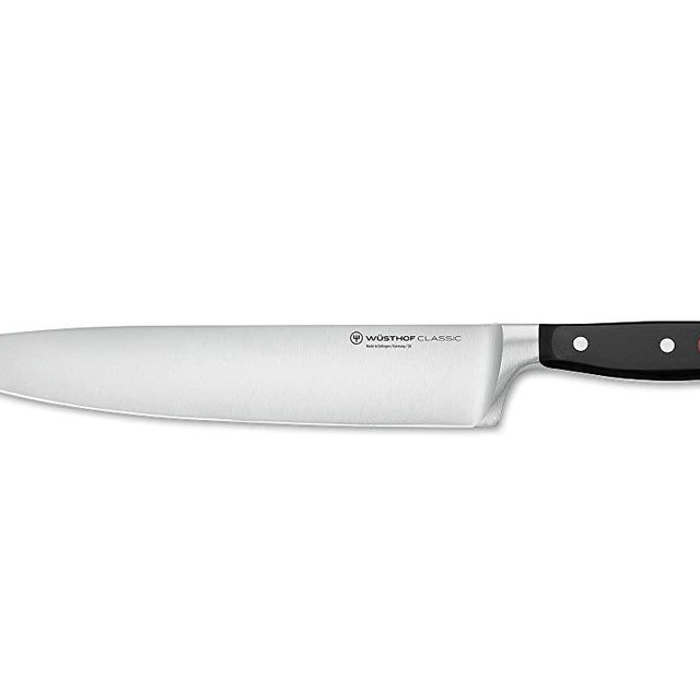 Wusthof 1040100126 Classic Chef’s Knife, 10-Inch, Black
